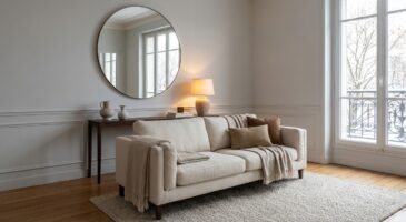 Si votre salon paraît trop petit, cette nouvelle règle 2026 pour placer le canapé va vous surprendre