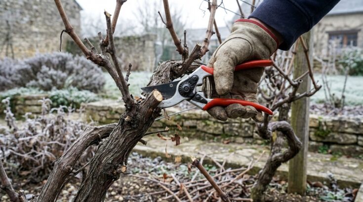 Vigne non taillée en janvier : cette erreur que vous paierez l'été, mais ces gestes peuvent encore sauver votre récolte