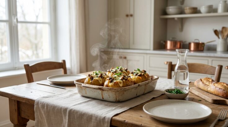 Voici le plat vide-frigo petit budget qui va sauver vos dîners d’hiver : ces pommes de terre farcies ultra fondantes